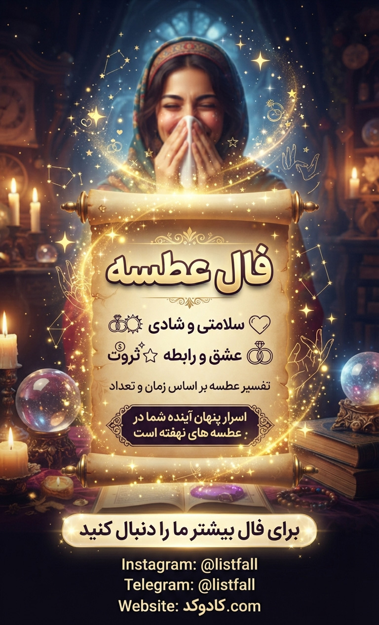 فال عطسه خود را کشف کنید